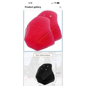 Toe Cap Guards Protectors, 1 Pair Roller Skate Toe Cap